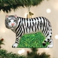 thumbnail image 2 of Old World Christmas Ornaments White Tiger Glass Blown Ornaments for Christmas Tree, 2 of 6