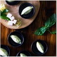 thumbnail image 6 of Handmade Small Ceramic Sauce | Butter Bowls, Round Shape, 3-Inch Diameter, Semi-Matte Black Finish, Set of 6, 6 of 7