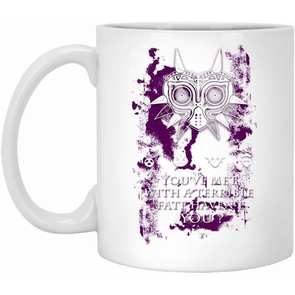 The Legend of Zelda Majora’s Mask Coffee Mug - Funny & Unique Gift for Birthday Holidays Office or Home 11oz Ceramic Mug