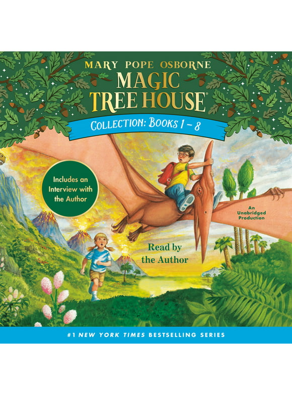 Listening Library Magic Tree House Collection: Books 1-8, Audio CD Audiobook,