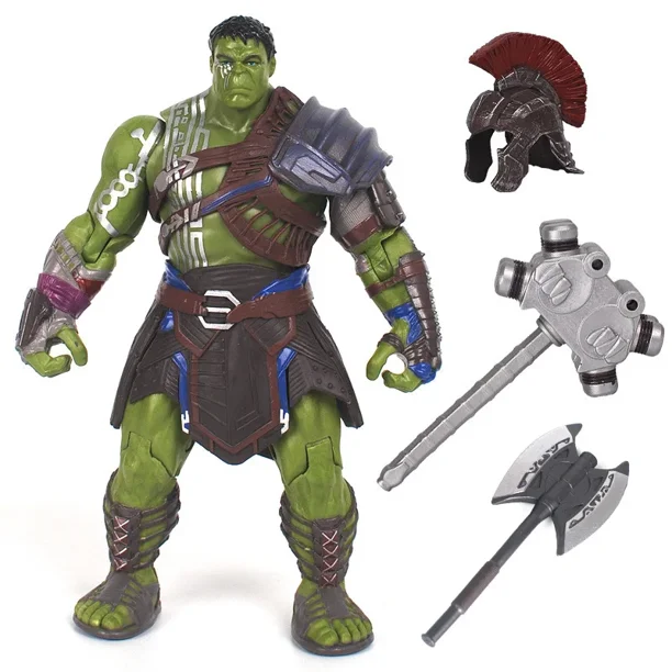 Los vengadores de Marvel Thor: Ragnarok gladiador Hulk figura de acción modelo muñeca juguete alta calidad Anime adornos coleccionables regalos para niños