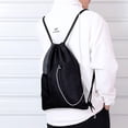 thumbnail image 4 of Mochila deportiva unisex de moda, informal, de cuerda, para la escuela, de viaje y playa, 2024, 4 of 8
