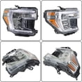 thumbnail image 4 of munirater Right Headlight For 2019-2021 GMC Sierra 1500 Halogen w/ DRL Headlamp, 4 of 6
