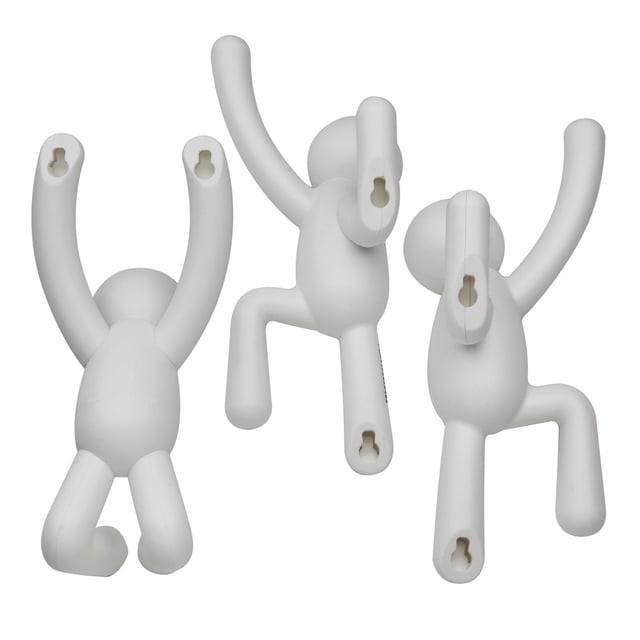 Perchero de pared 3 piezas Buddy Blanco Umbra UMBRA 318165-660