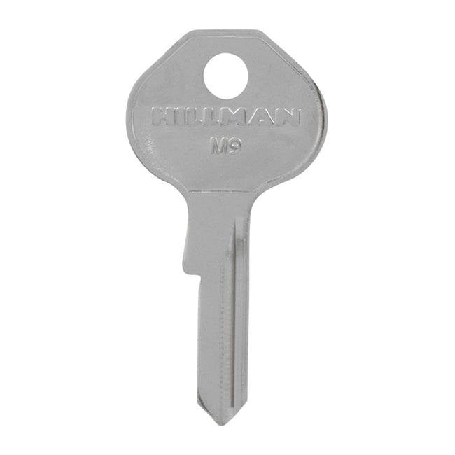 Hillman 5969464 Traditional Universal Key Blank M9 Single Sided Padlock