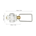 thumbnail image 4 of Graflsoa Adaptateur Portable pour Réservoir de Gaz avec Valve de Dégagement de Pression pour le Camping et la Randonnée, 4 of 5