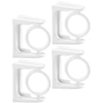 thumbnail image 3 of 4 pcs Rotary Curtain Rod Bracket Fixing Curtain Rod Holder Curtain Pole Hooks for Home, 3 of 8
