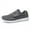 Gray, variant on Mens Womens Diabetic Shoes Walking Shoes Extra Wide Width Orthopedic Tennis Shoes for Jogging Running Slip On