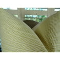 thumbnail image 2 of Thomas Collection Honeysuckle Cream Zig Zag Chevron Decorative Pillow - 11243, 2 of 5