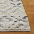 thumbnail image 3 of SAFAVIEH Natura Madisyn Geometric Area Rug, Blue/Ivory, 6' x 6' Square, 3 of 10