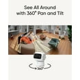 thumbnail image 4 of eufy Security Indoor Cam S350, Dual Cameras, 4K UHD Resolution Security Camera with 8× Zoom and 360° PTZ, 4 of 6