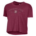 thumbnail image 2 of Women's Alternative Apparel  Maroon Mississippi State Bulldogs Retro Jersey Headliner Cropped T-Shirt, 2 of 3