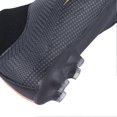 thumbnail image 2 of Chaussures de football montantes pour homme et femme, chaussures de football à lacets pour compétitions et entraînement, noires (pointes), pointure 43, 2 of 4