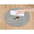 thumbnail image 3 of Unique Bargains Kitchen Placemats Washable Table Mat Wipeable Placemats Gray 13x13in, 3 of 7
