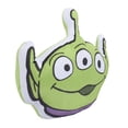 thumbnail image 2 of Disney Toy Story Alien Character Shaped Pillow, Green, Toddler Pillow, 2 of 5