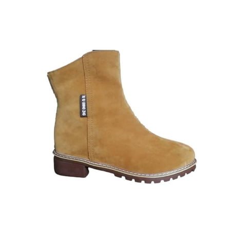 

Womens Fall Fashion 2022 Vintage Suede Ankle Boots High Tops Comfort Non-slip Platform Outdoor Casual Booties