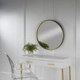 thumbnail image 4 of Tripar International 21575 26 in. Round Wall Framed Mirror, Antique & Brushed, 4 of 4