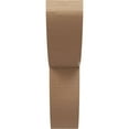 thumbnail image 2 of 5"W x 20"D x 20"H Thin Crestline Rough Cedar Woodgrain TimberThane Corbel, Primed Tan, 2 of 6