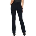 thumbnail image 2 of Style & Co Womens Mid Rise Curvy Bootcut Jeans Rinse 8S, 2 of 2