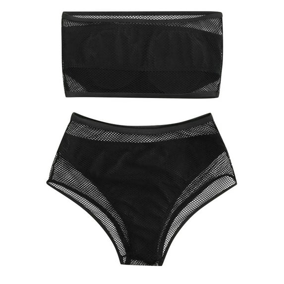 Ausyst Swimsuit Women Bikini Sets For Women Padded Push-up Bra Bathing Suit Swimwear Beachwear Summer Clearance