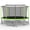 Green 18, variant on 15 FT Trampoline for Kids with Safety Enclosure Net, Outdoor Backyard Large Recreational Trampoline with W-Shaped Legs and Balance Bar