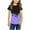 Purple, variant on Dovford Little Big Boys Girls Graphic Tees Funny 3D Printed Short Sleeve Youth T Shirts Top 6-14T
