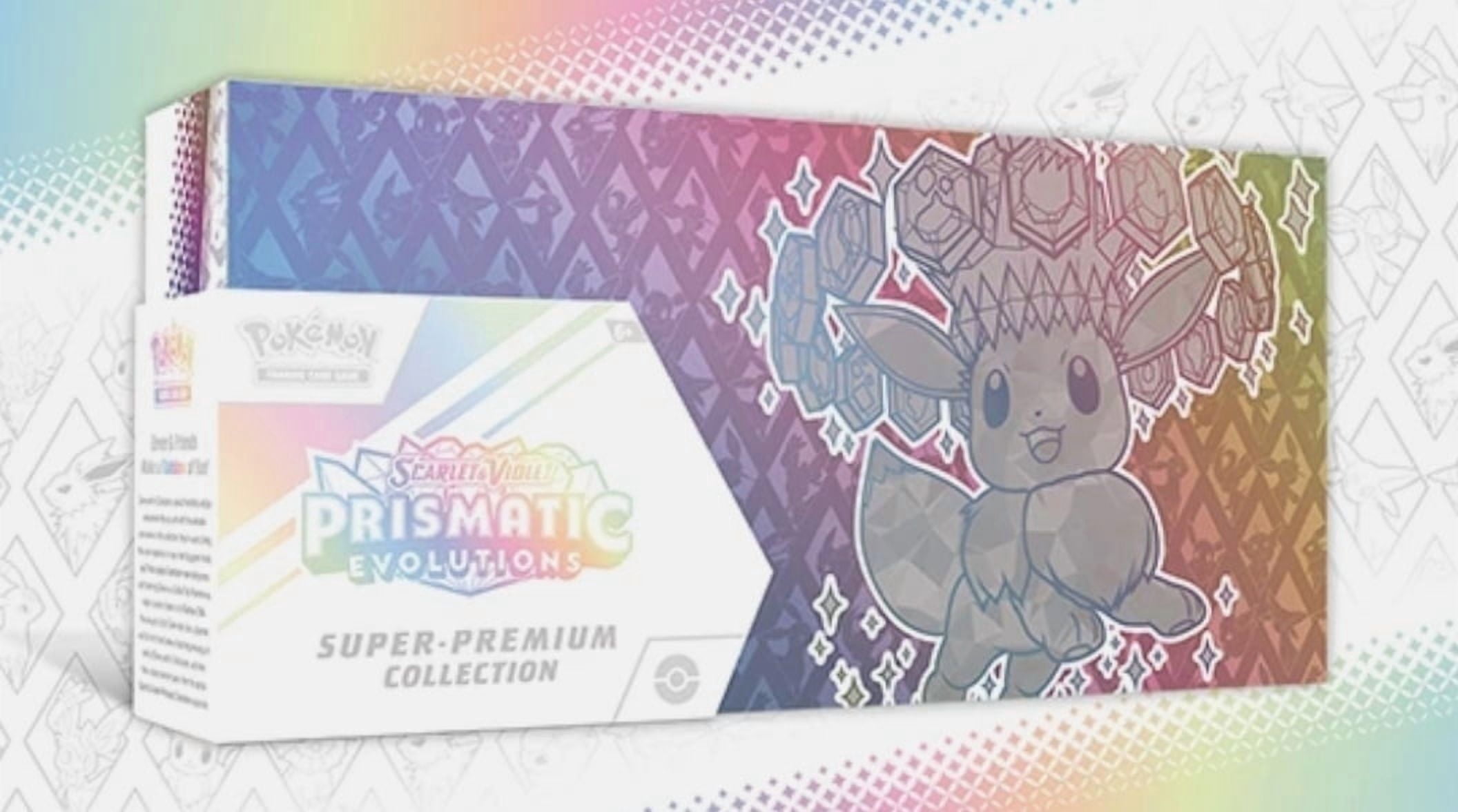 Pokémon TCG Scarlet & Violet Prismatic Evolutions Elite Trainer Box