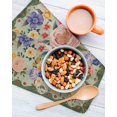thumbnail image 3 of Green Boho Flower Kitchen Dish Towels for Drying Dishes Set of 4, Spring Watercolor Country Floral Plant Waffle Weave Microfiber Hand Tea Bathroom Towels Quick Dry & Absorbent Towel 12x12, 3 of 7