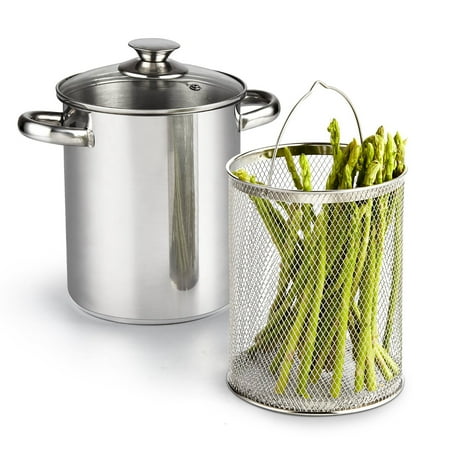 

Cook N Home 4 Quart Vegetable Steamer Pot Stainless Steel