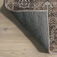 thumbnail image 4 of Rugs USA Redwood Vintage Machine Washable Area Rug, 2' 6" x 8', Runner, Redwood Taupe, 4 of 7