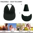 thumbnail image 3 of Sombrero de sombrilla hueco elástico resistente a los rayos UV Sombrero de sombrilla de doble cara, adecuado para deportes de playa al aire libre para mujeres, senderismo, vacaciones de golf, 3 of 5