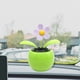 thumbnail image 3 of 2 piezas solare , juguetes interactivos para ño juguetes de , flores para el salpicadero del coche, Púrpura Verde Baoblaze salpicadero figuras para coche, 3 of 8