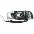 thumbnail image 2 of ANZO For GMC Sierra 1500 Classic 2007 Crystal Headlights w/ Halo and LED Chrome | 111208, 2 of 2
