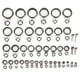 thumbnail image 1 of Juego 41 en 1, aparejos de fundición de roca universales, guías para caña de pescar, anillos de línea, puntas superiores, 1 of 10