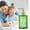 Green, variant on Glass Soap Dispenser Pump Bottle - Reusable Thickened Liquid Container for Shampoo, Body Wash, and Hand Soap in Home and Hotel Decor Clear