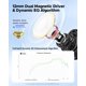 thumbnail image 4 of Auriculares Open Ear Clip SoundPeats PearlClip Pro Beige, 4 of 9