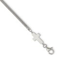 thumbnail image 1 of 925 Sterling Silver Cross Bracelet, 1 of 1