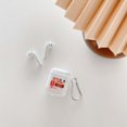 thumbnail image 5 of Estuche para auriculares con etiqueta retro transparente para Airpods Pro 3, caja de carga inalámbrica con Bluetooth para Airpod 2, estuche con código 1, funda de silicona suave, 5 of 5