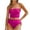 Hot Pink, variant on Swimsuit 4.00 Plus Size Tankini Tops for Women Women Swimsuits Two Piece Trendy Bathing Suits Sport Swimsuits 2 Piece