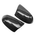 thumbnail image 4 of YUHUI1 Real Carbon Fiber Side Mirror Cover Cap Add On for BMW X5M X6M F85 F86 15-18 Ox, 4 of 6
