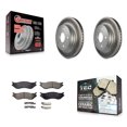 thumbnail image 1 of Transit Auto Front Coated Disc Brake Rotors and Ceramic Pads Kit for Car Dodge Ram 1500 Durango KGT-100155, 1 of 11