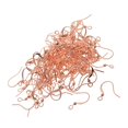 thumbnail image 3 of HILABEE 4x100Piece Brass Earring Hooks Hook Ear Wires French Wire Hooks Rose Gold, 3 of 8