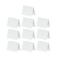 thumbnail image 1 of 10 mini letreros de pizarra acrílicos, pequeños letreros de pizarra para mesa, letreros decorativos Blanco, 1 of 9