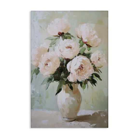 Stupell Industries Shabby Chic Soft Pink Bouquet Florals Canvas Art, 16 x 24, by Petals Prints Design