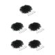 thumbnail image 1 of Scienceny Pasadores de seguridad de de metal brillante niquelado 500 piezas 18 mm negro Type2 NO2, 1 of 1