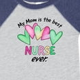 thumbnail image 4 of Inktastic My Mom is the Best Nurse Ever Boys or Girls Baby Bodysuit, 4 of 5