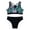 Vert, variante sur Maillots de Bain Imprimés Bohèmes 2 Pcs pour Filles Ensemble Bikini Sport UPF 50+ Maillot de Bain Vert Lac 4
