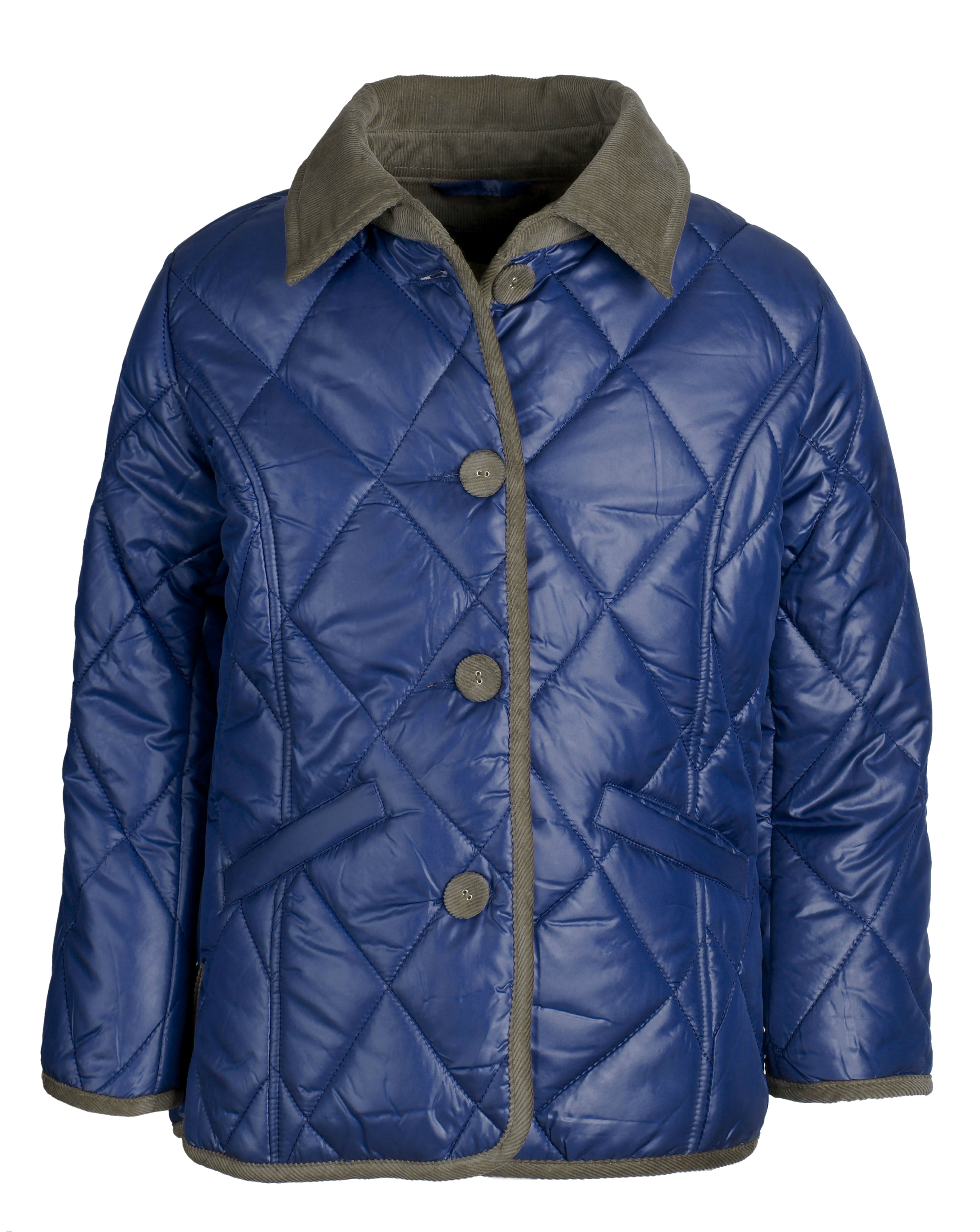 Arctic Circle Girls Padded Quilted Fall Winter Rain Trench Coat Jacket with Hood - image 4 of 4
