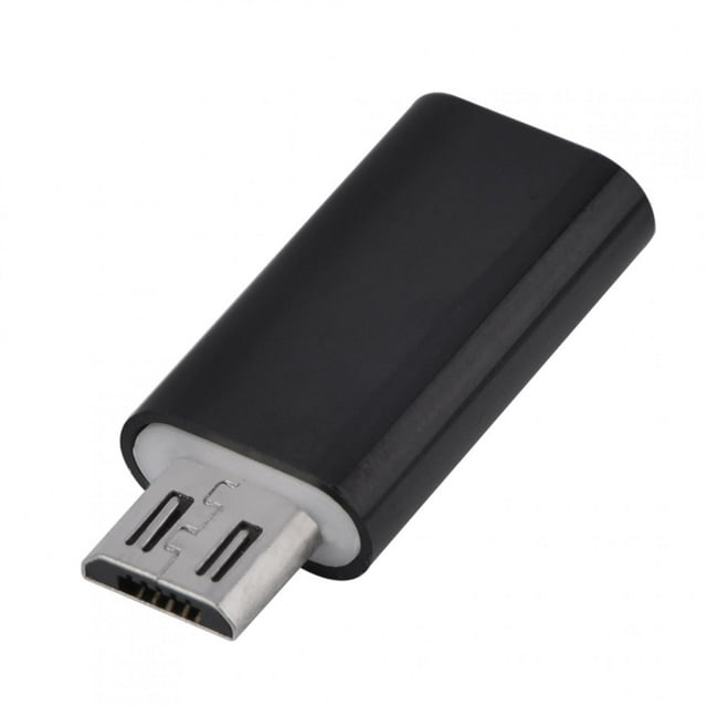 Micro USB to USB C Adapter Converter, 2 in 1 Plug and Play Sync & Charging Connector for Devices