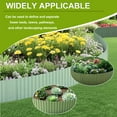 thumbnail image 6 of 4W Landscape Edging Border, 6"×20Ft Corrugated Galvanized Lawn Garden Border Edges for Outdoor Flower Beds, Fence,Paver Edging (Green)", 6 of 8